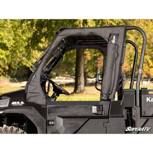 Kawasaki Mule Pro FX Primal Soft Cab Enclosure Upper Doors by SuperATV Upper Door SuperATV