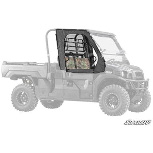 Kawasaki Mule Pro FX Primal Soft Cab Enclosure Upper Doors by SuperATV Upper Door SuperATV