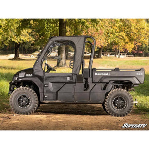 Kawasaki Mule Pro FX Primal Soft Cab Enclosure Upper Doors by SuperATV Upper Door SuperATV