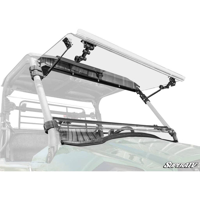 Kawasaki MULE PRO-MX Scratch-Resistant Flip Windshield by SuperATV