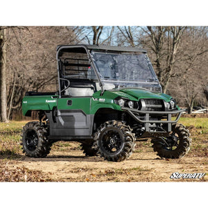 Kawasaki MULE PRO-MX Scratch-Resistant Flip Windshield by SuperATV FWS-K-MULEMX-70 Folding Windshield FWS-K-MULEMX-70 SuperATV