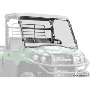 Kawasaki Mule PRO-MX Scratch-Resistant Full Windshield by SuperATV WS-K-MULEMX-70 Full Windshield WS-K-MULEMX-70 SuperATV