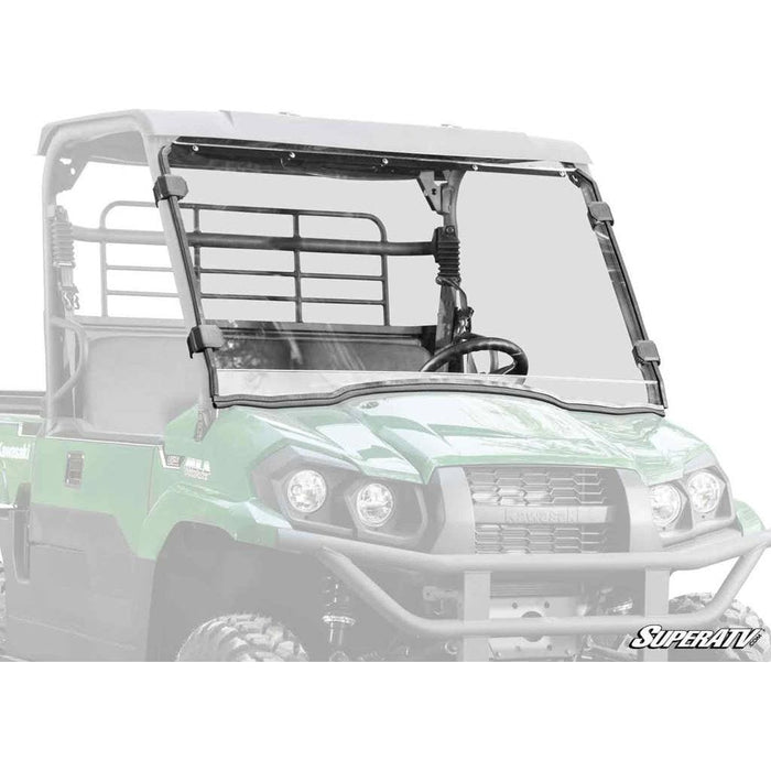 Kawasaki Mule PRO-MX Scratch-Resistant Full Windshield by SuperATV