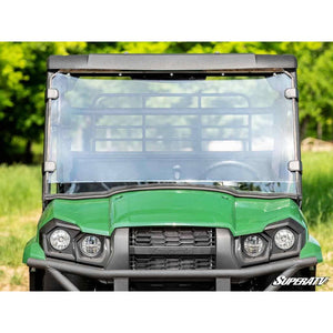 Kawasaki Mule PRO-MX Scratch-Resistant Full Windshield by SuperATV WS-K-MULEMX-70 Full Windshield WS-K-MULEMX-70 SuperATV