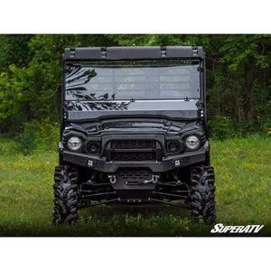 Kawasaki Mule Pro Scratch Resistant Flip Down Windshield by SuperATV FDWS-K-MULE-FXT-70 Folding Windshield FDWS-K-MULE-FXT-70 SuperATV