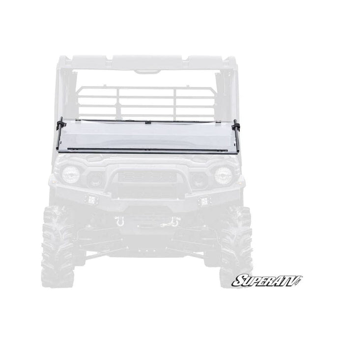 Kawasaki Mule Pro Scratch Resistant Flip Down Windshield by SuperATV