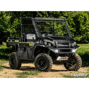 Kawasaki Mule Pro Scratch Resistant Flip Windshield by SuperATV Folding Windshield SuperATV