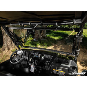 Kawasaki Mule Pro Scratch Resistant Flip Windshield by SuperATV Folding Windshield SuperATV