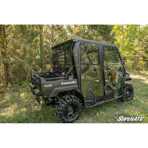 Kawasaki Mule Pro Scratch-Resistant Rear Windshield by SuperATV Rear Windshield SuperATV