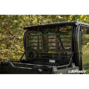 Kawasaki Mule Pro Scratch-Resistant Rear Windshield by SuperATV Rear Windshield SuperATV