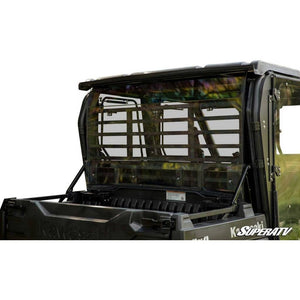 Kawasaki Mule Pro Scratch-Resistant Rear Windshield by SuperATV Rear Windshield SuperATV