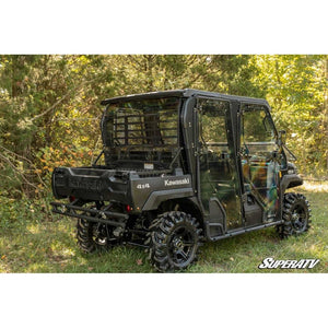 Kawasaki Mule Pro Scratch-Resistant Rear Windshield by SuperATV Rear Windshield SuperATV