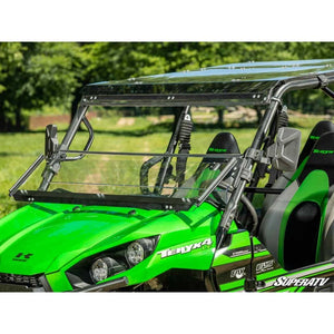 Kawasaki Teryx 3-in-1 Windshield by SuperATV WS-K-TRX4-3N1-70 Folding Windshield WS-K-TRX4-3N1-70 SuperATV