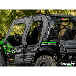 Kawasaki Teryx 4 Primal Soft Cab Enclosure Upper Doors by SuperATV Upper Door SuperATV