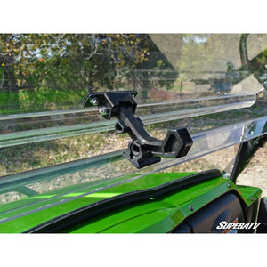 Kawasaki Teryx 750 / 800 Scratch Resistant Flip Windshield by SuperATV Folding Windshield SuperATV