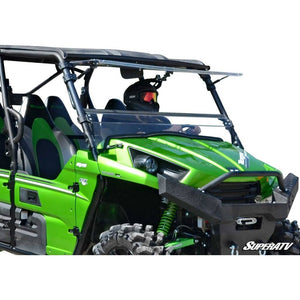 Kawasaki Teryx 750 / 800 Scratch Resistant Flip Windshield by SuperATV Folding Windshield SuperATV