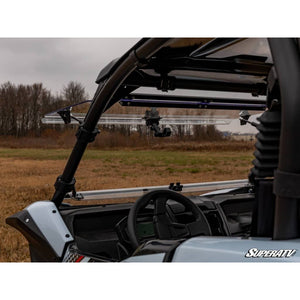 Kawasaki Teryx KRX 1000 Flip Windshield by SuperATV FWS-K-KRX-001-70 Folding Windshield FWS-K-KRX-001-70 SuperATV