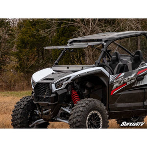 Kawasaki Teryx KRX 1000 Flip Windshield by SuperATV FWS-K-KRX-001-70 Folding Windshield FWS-K-KRX-001-70 SuperATV