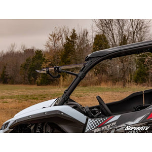 Kawasaki Teryx KRX 1000 Flip Windshield by SuperATV FWS-K-KRX-001-70 Folding Windshield FWS-K-KRX-001-70 SuperATV