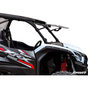 Kawasaki Teryx KRX 1000 Flip Windshield by SuperATV FWS-K-KRX-001-70 Folding Windshield FWS-K-KRX-001-70 SuperATV