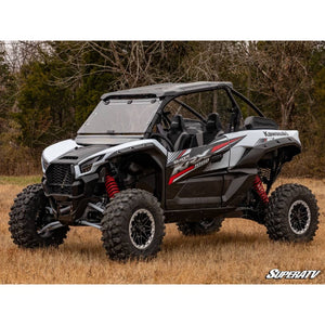 Kawasaki Teryx KRX 1000 Flip Windshield by SuperATV FWS-K-KRX-001-70 Folding Windshield FWS-K-KRX-001-70 SuperATV