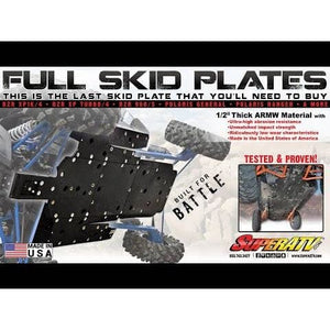 Kawasaki Teryx KRX 1000 Full Skid Plate by SuperATV FSP-K-KRX Skid Plate FSP-K-KRX SuperATV