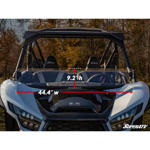 Kawasaki Teryx KRX 1000 Half Windshield by SuperATV Half Windshield SuperATV