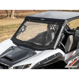 Kawasaki Teryx KRX 1000 MaxDrive Power Flip Windshield by SuperATV PFWS-K-KRX-70 Folding Windshield PFWS-K-KRX-70 SuperATV