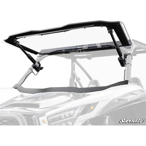 Kawasaki Teryx KRX 1000 MaxDrive Power Flip Windshield by SuperATV PFWS-K-KRX-70 Folding Windshield PFWS-K-KRX-70 SuperATV