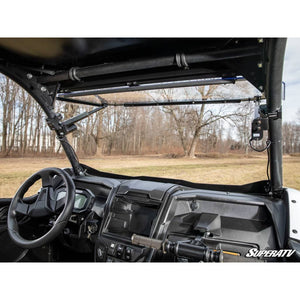 Kawasaki Teryx KRX 1000 MaxDrive Power Flip Windshield by SuperATV PFWS-K-KRX-70 Folding Windshield PFWS-K-KRX-70 SuperATV