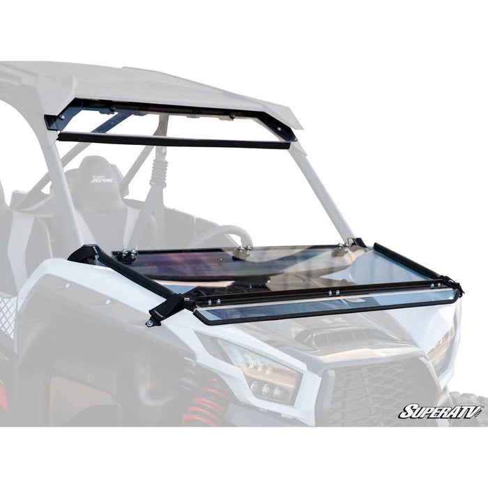 Kawasaki Teryx KRX 1000 Scratch Resistant Flip Down Windshield by SuperATV