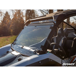 Kawasaki Teryx KRX 1000 Scratch Resistant Flip Down Windshield by SuperATV FDWS-K-KRX-70 Folding Windshield FDWS-K-KRX-70 SuperATV