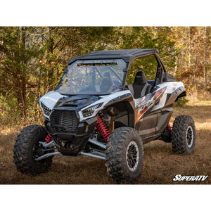 Kawasaki Teryx KRX 1000 Scratch Resistant Vented Full Windshield by SuperATV WS-K-KRX-V-70 Vented Windshield WS-K-KRX-V-70 SuperATV