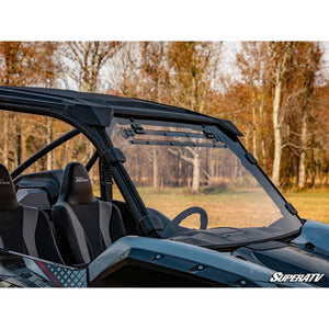 Kawasaki Teryx KRX 1000 Scratch Resistant Vented Full Windshield by SuperATV WS-K-KRX-V-70 Vented Windshield WS-K-KRX-V-70 SuperATV