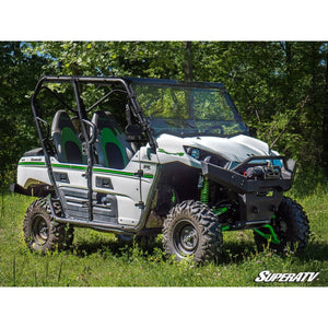 Kawasaki Teryx S Scratch-Resistant Flip Down Windshield by SuperATV FDWS-K-TRX4-70#TS Folding Windshield FDWS-K-TRX4-70#TS SuperATV