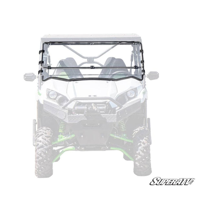 Kawasaki Teryx S Scratch-Resistant Flip Down Windshield by SuperATV