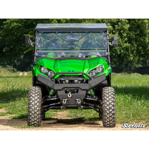 Kawasaki Teryx S Scratch-Resistant Flip Windshield by SuperATV FWS-K-TRX4-005-70#TS Folding Windshield FWS-K-TRX4-005-70#TS SuperATV