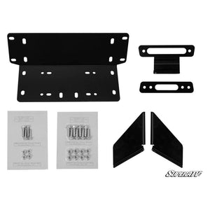 Kawasaki Teryx Winch Mounting Plate by SuperATV Winch Mount SuperATV