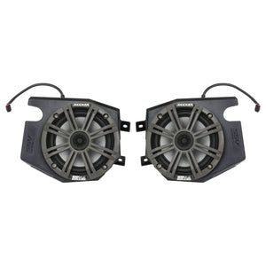 Kicker Front Pods 65 Watt 6.5" 900S 1000S 1000 by SSV Works RZ4-F65K Pod / Cage Speaker 63-5030K Western Powersports Drop Ship