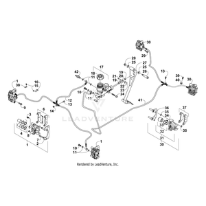 Kit, 2 Piston Fl Caliper-Lh-Full Assy By Arctic Cat 2502-227 OEM Hardware 2502-227 Off Road Express