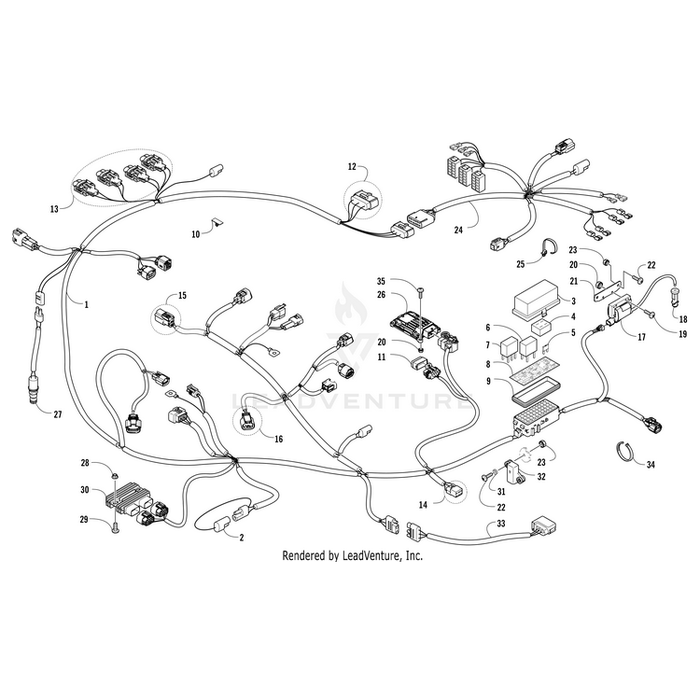 Kit,Can Gauge Connector By Arctic Cat