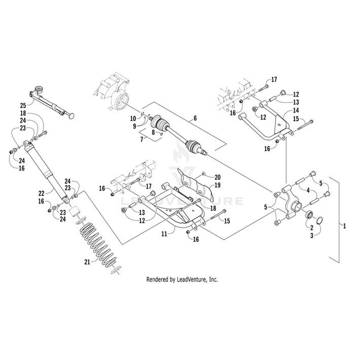 Kit,Halfshaft Removal By Arctic Cat