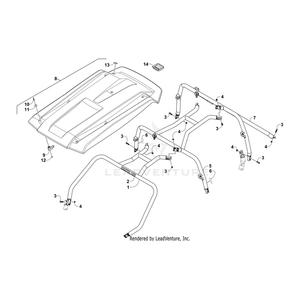 Kit,Roof Foam Insert By Arctic Cat 0417-025 OEM Hardware 0417-025 Core Power Equipment