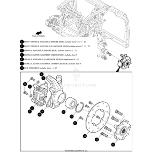 Kit,Rotor Stud Replacement By Arctic Cat 2502-757 OEM Hardware 2502-757 Core Power Equipment