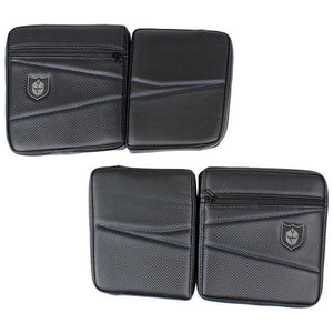 Knee Pads W/Storage Front Door by Pro Armor P144055BU Knee Pad 67-44055BU Western Powersports