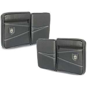 Knee Pads W/Storage Front Door by Pro Armor P144055WH Knee Pad 67-44055WH Western Powersports