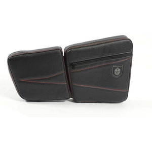 Knee Pads W/Storage Stock Door by Pro Armor P141054RD Knee Pad 67-41054RD Western Powersports