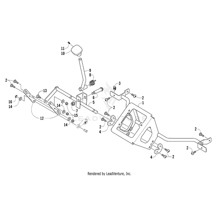 Knob,Shift By Arctic Cat