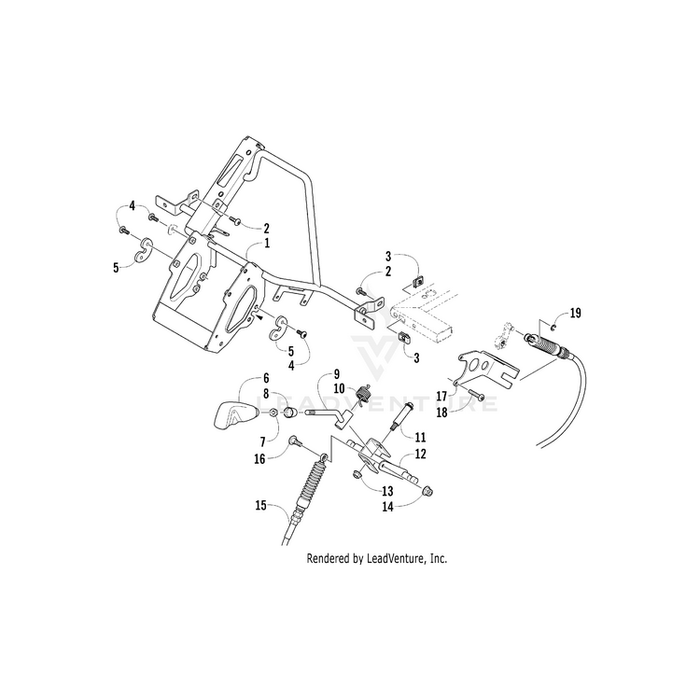 Knob,Shift  (Jam) By Arctic Cat