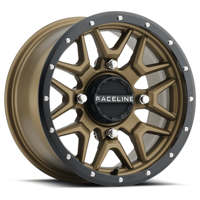 Krank Wheel 14X7 4/156 5+2 (+10MM) Black/Bronze by Raceline